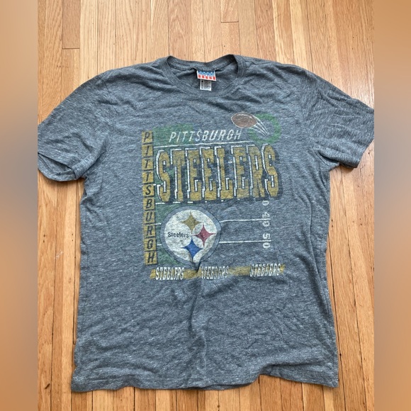 Vintage Pittsburgh Steelers t-shirt grey M - Picture 1 of 1